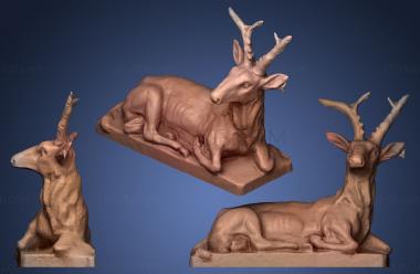 3D model Deer 3 (STL)